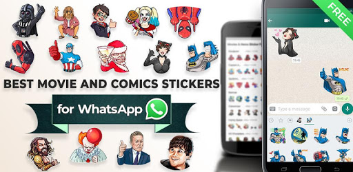 Movie and Comics Stickers - WAStickerApps pc screenshot Movie and Comics Stickers - WAStickerApps pc screenshot