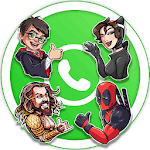 Movie and Comics Stickers - WAStickerApps icon