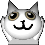 Longcat 3D icon