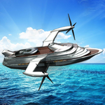 Flying Cruiser Ferry Ship Race icon