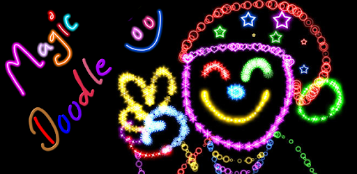 Magic Doodle Art - Neon Paint Art - Neon Color Art pc screenshot