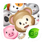 GO Keyboard Sticker 3D animals icon