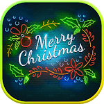 Christmas Neon Keyboard icon