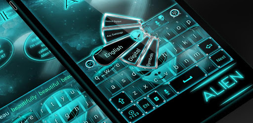Alien Space GO Keyboard Theme pc screenshot