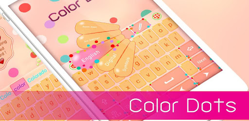 Color Dots GO Keyboard Theme pc screenshot