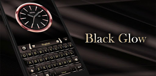Black Glow GO Keyboard Theme pc screenshot Black Glow GO Keyboard Theme pc screenshot