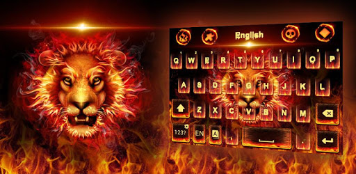 Fire Lion GO Keyboard Theme pc screenshot Fire Lion GO Keyboard Theme pc screenshot