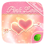 Pink Love GO Keyboard Animated Theme icon