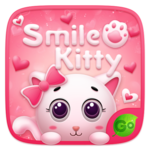 Smile Kitty GO Keyboard Theme for pc icon
