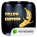 Yellow Cartoon GO Keyboard Theme icon