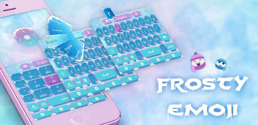 Frosty Emoji GO Keyboard Theme pc screenshot