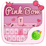 Pink Bow GO Keyboard Theme icon