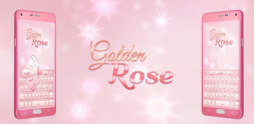 Golden Rose GO Keyboard Theme pc screenshot Golden Rose GO Keyboard Theme pc screenshot