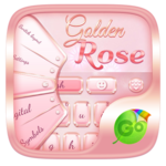 Golden Rose GO Keyboard Theme icon