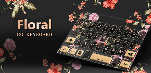 Floral GO Keyboard Theme Emoji pc screenshot Floral GO Keyboard Theme Emoji pc screenshot