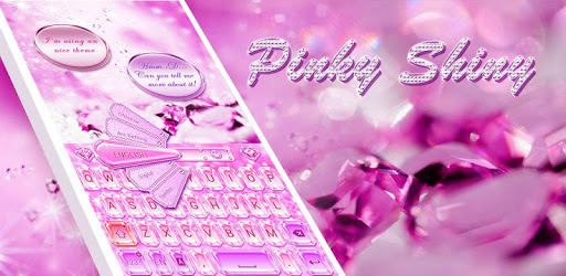 Pinky Shiny GO Keyboard Theme pc screenshot Pinky Shiny GO Keyboard Theme pc screenshot