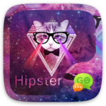 (FREE) GO SMS GALAXY HIPSTER icon