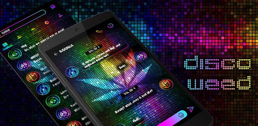 (FREE) GO SMS DISCO WEED THEME pc screenshot (FREE) GO SMS DISCO WEED THEME pc screenshot