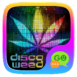 (FREE) GO SMS DISCO WEED THEME icon