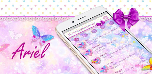 (FREE) GO SMS ARIEL THEME pc screenshot