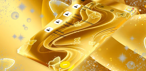 Golden SMS Theme pc screenshot