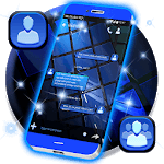 Blue SMS Theme 2018 icon