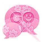 Pink 2 GO SMS PRO Theme icon