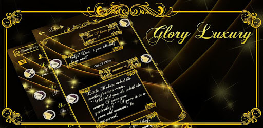 GO SMS GLORY LUXURY ⅡTHEME pc screenshot