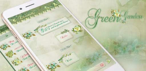 GO SMS GREEN GARDEN THEME pc screenshot