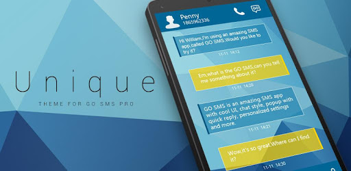 GO SMS PRO UNIQUE THEME EX pc screenshot