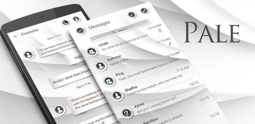GO SMS PRO PALE THEME pc screenshot GO SMS PRO PALE THEME pc screenshot