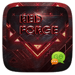 GO SMS PRO RED FORGE THEME icon