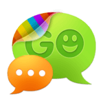 GO SMS Pro New Year - Red icon