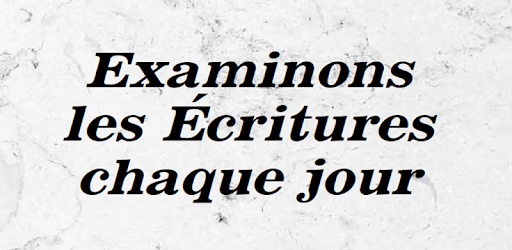 Examinons les Écritures chaque pc screenshot