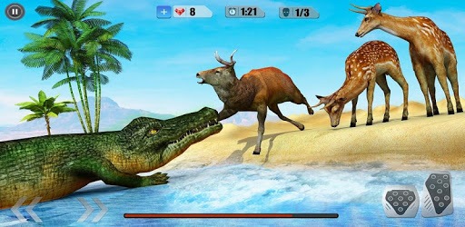 Angry Crocodile Simulator - Real Animal Attack pc screenshot Angry Crocodile Simulator - Real Animal Attack pc screenshot