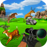 Hunting Jungle Wild Animals FPS Shooting Games for pc icon