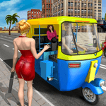 Modern Tuk Tuk Auto Rickshaw: Free Driving Games for pc icon