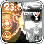 GO Locker FireSkull Free Gray icon