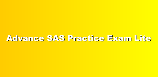 Advance SAS Practice Exam Lite pc screenshot Advance SAS Practice Exam Lite pc screenshot