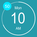 Minimal Clock for pc icon