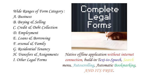 Complete Legal Forms pc screenshot