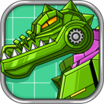 Robot Crocodile Toy Robot War icon