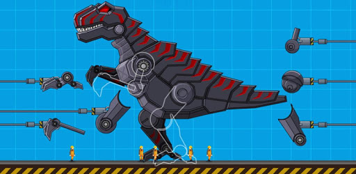 Robot Dinosaur Black T-Rex pc screenshot
