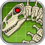 Brontosaurus Dinosaur Fossils Robot Age icon