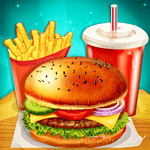 Happy Kids Meal Maker - Burger Cooking Game icon