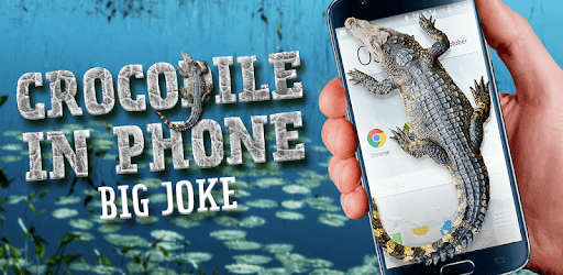 Crocodile in Phone Big Joke pc screenshot