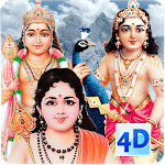 4D Lord Murugan Live Wallpaper icon