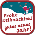 Christmas and New Year German icon
