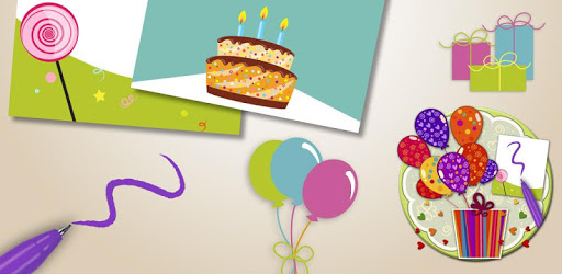 Create Birthday greeting cards pc screenshot