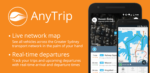 AnyTrip - real-time train, bus and ferry tracker pc screenshot
